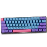 1 set PBT frosted backlit key caps for ANSI 60% layout mechanical keyboard Gh60 RK61 ALT61 ANNE double-shot molding key cap