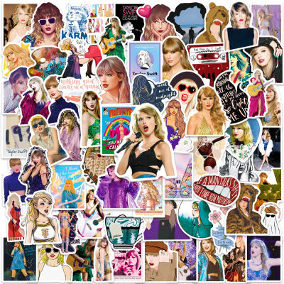 100PCS Taylor Swift stickers Suitcase Laptop Water cup Skateboard waterproof diy photo album stickers