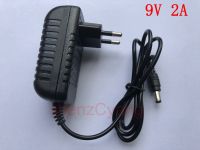 1PCS High quality AC 100V-240V Converter IC Switching power adapter DC 9V 2A 2000mA Supply EU Plug DC 5.5mm x 2.1-2.5mm