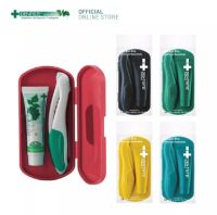 ?Dentiste Pocket Pro Oral Care Essentials เดนทิสเต้ แปรงสีฟันพกพา พร้อมยาสีฟัน สูตรแปรงแห้ง Anti-Max 10g.