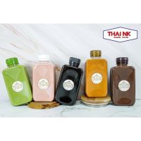 ขวดแบนมน 180ml *แพค150ใบ* ขวดแบนกั๊ก ขวดแบนเกาหลีขวดพลาสติกใส พร้อมฝา ขวด ขวดพลาสติก