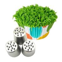 ❅ 1/3PCS Cake Grass Cream Decoration Tips Set Nozzle Cupcake Head Cake Decorating Tools Pastry Tools Stainless Steel Piping Icing