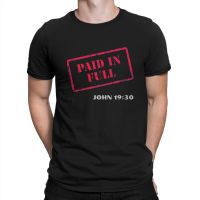 Retro Paid In Full MenS T Shirt Paid In Full Fun Tees Short Sleeve Crewneck T-Shirt 100% Cotton Classic Tops