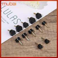 MUBAI 10pcs สีดำ ซ่อมรองเท้า เล็บส้นสูง การเปลี่ยนเข็ม เคล็ดลับส้นเท้า ส้นสูงเคล็ดลับก๊อก หมุดซ่อมส้นสูง