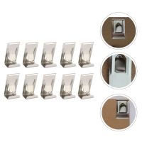 50 Pcs Metal Frame Photo Hook Poster Turn Picture Hanging Hooks Hanger Iron Back Plate Buckle Canvas