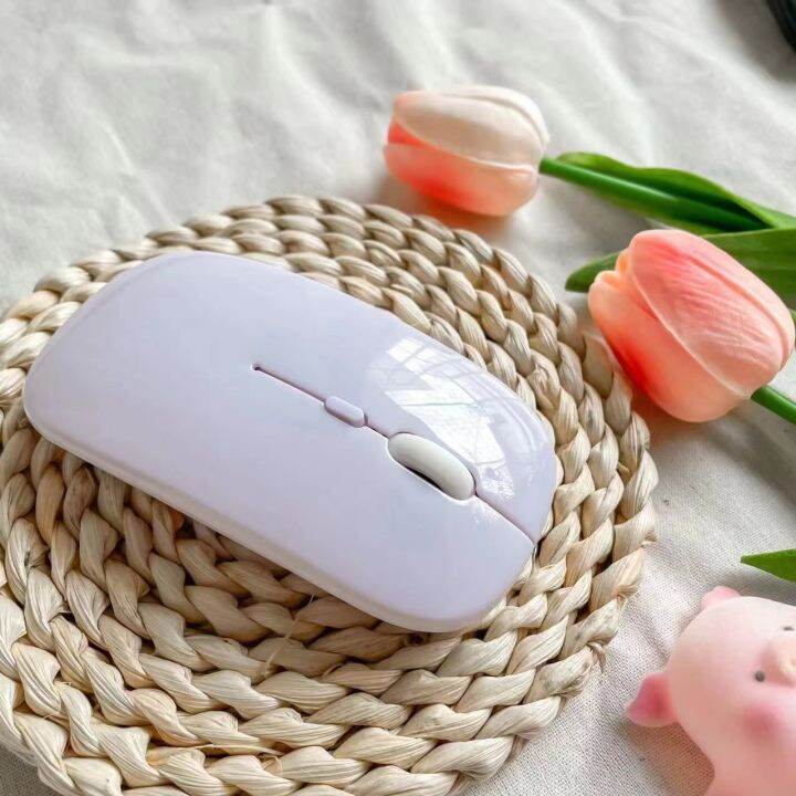 เมาส์บลูทูธ-ไร้สาย-mouse-wireless-เมาส์ไร้เสียง-สัมผัสไว-พร้อมปุ่มปรับความไวของเมาส์เหมาะสำหรับ-iipaad-แท็บเล็ตแล็ปท็อป