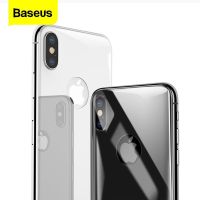 [CNIU digital accessories] Baseus 0.3มม. ตัวป้องกันหน้าจอด้านหลังสำหรับ iPhone XS Max XR X ฝาครอบด้านหลังป้องกันฟิล์มกระจกนิรภัย