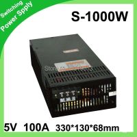 High Quality LED display switching power supply LED power supply 5V 100A 1000W transformer 100-240V Power Supply Units