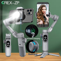 แท่นยึดกล้องอัจฉริยะโทรศัพท์มือถือ CREX-ZP,AOCHUAN X Pro กล่องใส่โทรศัพท์โทรศัพท์มือถือ3แกนสำหรับ Xiaomi บันทึกวิดีโอ iPhone 14 Pro Max, YouTube TikTok Vlog