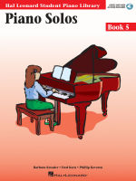 หนังสือเปียโน Hal Leonard Student Piano Library Solos (Book &amp; Audio) Book 5