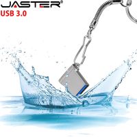 High Speed Metal Mini USB 3.0 4GB 8GB 16GB 32GB 64GB 128 Custom LOGO Pen Drives 100 Real Capacity Memory Stick Key Chain U Disk