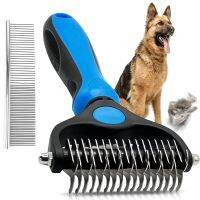 【FCL】◑ Deshedding Side Dog Hair Remover Pets Fur Knot Cutter Comb Brushes Shedding Tools