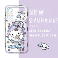 Casing Ponsel Xiaomi Poco M4 Pro Redmi 7 Redmi Note 12 4G เคสโทรศัพท์รูปการ์ตูนกันกระแทกของแท้ปลอกอ่อนเคสมือถือใสเพื่อคลุมทั้งหมด