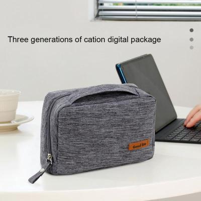 Travel Cable Storage Bag Portable Digital Storage Bags Carrying Case for Digital Camera USB Charger Power Bank Organizer Bag Health Accessories