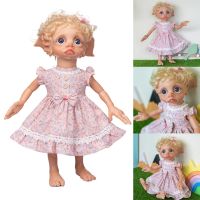 40cm15in Reborns Elf Babe Girl Doll Nurturing Doll Realistic Handmade Soft Vinyl Body with Opened Eyes Girl Boy Gift