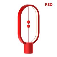 Dropship USB Rechargeable Hengpro Balance LED Table Lamp Ellipse Magnetic Mid-Air Switch Eye-Care Night Light Touch Control