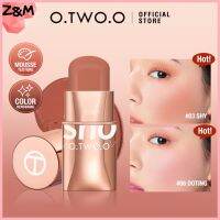 Zwm【สินค้าจุด】 O.two.o ชุดแท่งบลัช6สีครีม Blusher หลากสีกันน้ำใช้งานได้นานชุดแต่งตาปากแดงแก้ม