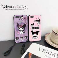 การเชื่อมโยง TP Neffos เคส C9น่ารัก Kuromi เคสโทรศัพท์ป้องกัน