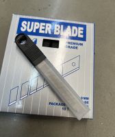 ฺฺSUPER BLADE ใบมีดคัดเตอร์ แบบแพค กล่องแพค 10 หลอด ใบมีดคม ตัดง่าย