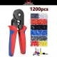Millionhardware - Tubular Terminal Crimping Tool Crimping Pliers HSC8 6-4A 0.25-10mm ²  Cold pressed Terminal Plier Wire Terminal Connector
