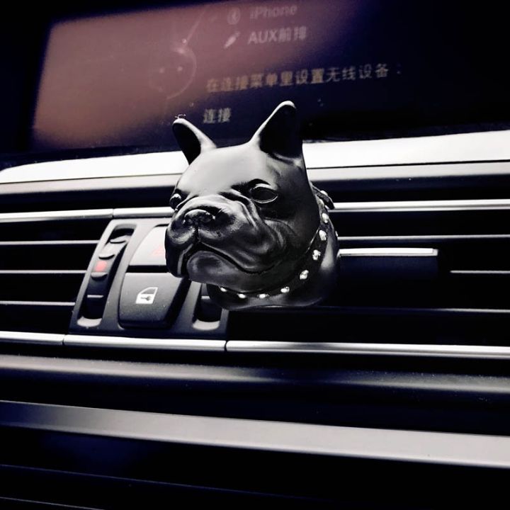 คลิปน้ำหอมดับกลิ่นภายในบ้านรถน้ำหอมปรับอากาศรถบูลด็อกอุปกรณ์เสริมรถยนต์เครื่องประดับ-bull-dog-น้ำหอม