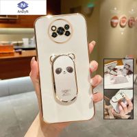 AnDyN Casing Case For Xiaomi Poco X3 GT Poco X3 NFC X3 Pro X2 X4 GT Poco X4 Pro 5G nfc Case With Panda Folding Bracket Stand Soft TPU Phone Case