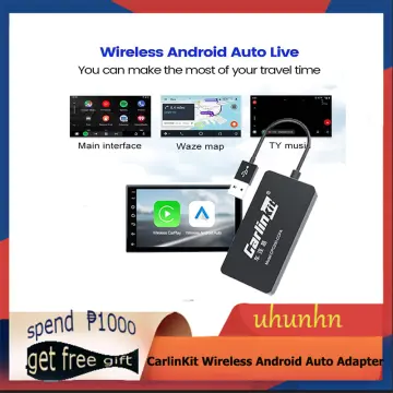 2022-A2A-Wireless Carlinkit Android Auto Adapter For Wired Android