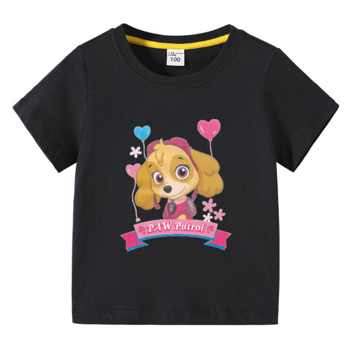 paw-patrol-เสื้อแขนสั้นสำหรับเสื้อยืดตัวบนผ้าฝ้าย-เสื้อกล้ามลายการ์ตูนแขนสั้นสำหรับฤดูร้อนเด็กเด็กผู้ชายเด็กผู้หญิง0000