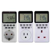 Outlet Timer,เครื่องจับเวลาดิจิตอลแบบตั้งโปรแกรมได้,เครื่องจับเวลาอัจฉริยะสำหรับงานในร่มสำหรับเต้าเสียบไฟฟ้าปลั๊ก EU US UK จับเวลาเล่นผนังชู่