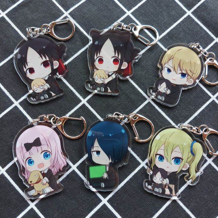 Móc Khóa Anime Kaguya-Sama: Love Is War (Ôm Đồ) Móc Khóa Anime Kaguya-Sama: Love Is War (Ôm Đồ)