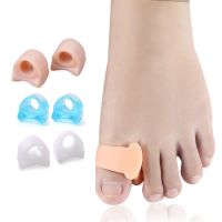 ☑✟∈ 1Pair Toe Silicone Bunion Guard Foot Care Orthopedic Toe Separators Finger Toe Separator Correction Pad Foot Care Tool