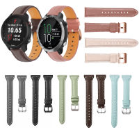 20มม. แฟชั่นสายหนังสำหรับ Garmin Vivoactive 3 /Forerunner 645 245 55 158 /Venu/venu Sq/venu SQ 2 /Venu Sq Music/venu 2 Plus