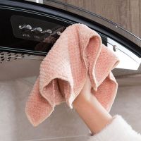 1pc Super Absorbent Microfiber kitchen dish Cloth High-efficiency tableware Household Cleaning Towel kichen Nonstick Oil tools Dish Cloth  Towels