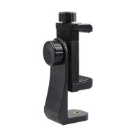 Universal Smartphone Cell Phone Mount Holder Adapter for Tripods or Stands With Standard 1/4 Inch Mount Screw Can Rotates Selfie Sticks