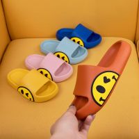 Popular Summer Children 39;s EVA Comfortable Sandals and Slippers Cute Smiley Boys and Girls Home Baby 2021 Children 39;s Slippers