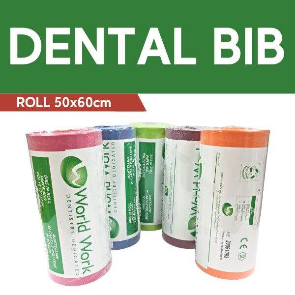Dental Bib Roll 50x60cm (80 Tears) WORLD WORK Lazada PH