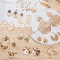 【hot】┅✁  Gold Color Earrings Statement Luxury Big round Earring Fringe Fashion Jewelry