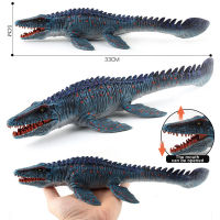 จูราสสิไดโนเสาร์โลก Mosasaur Ankylosaurus สัตว์แอ็คชั่น T-Rex Therizinosaurus พีวีซีที่มีคุณภาพสูงของเล่นสำหรับเด็กของขวัญ