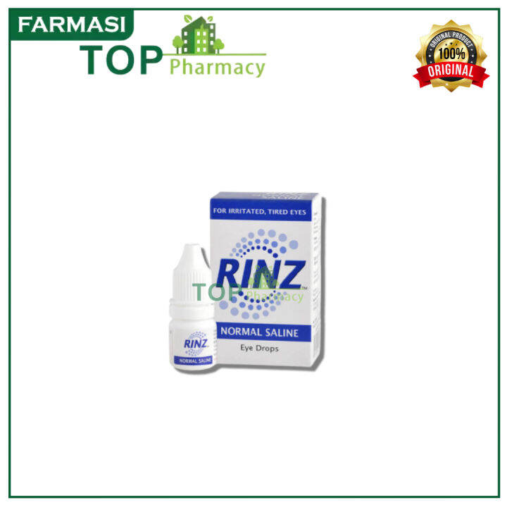 Rinz Normal Saline Eye Drops 5ml Lazada