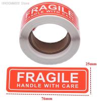 40/50/150Pcs/Roll 1 x 3 inch Fragile Label Stickers Handle with Care Thank You Warning Signs Tags Wires  Leads Adapters
