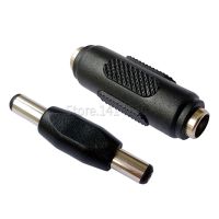 ☍ DC Conversion Head Jack double male to male 5.5x2.1MM / 5.5X2.1mm Female to Female Panel Mounting Adapter Connector Plug