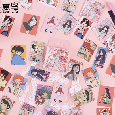 45Pcs/Box Cute Fashion girl Decorative Stickers Book Art Craft Scrapbooking Label Diary Japanese Stationery Album Journal Planne Stickers Labels