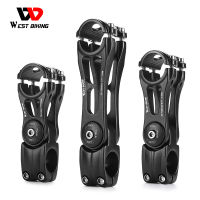 WEST BIKING ก้านจักรยาน Mountain Road Bike Stem 31.8Mm Handlebar Stem 90110145Mm Mountain MTB Bicycle Power Parts