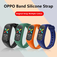 สายสายนาฬิกาใหม่ซิลิโคนแท้สำหรับ OPPO Band EVA Edition สายรัดข้อมือกีฬา EVA สำหรับ Oppo Band EVA