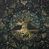 Tree Of Life ผ้าคลุมทำนายไพ่ทาโร่60X60cm/Mouse Paddsgdfh