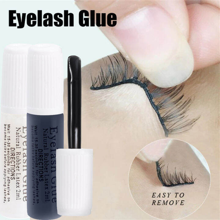Eyelash Glue Clear Lash Glue for False Lashes Waterproof Glue Sensitive