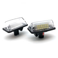 สำหรับโตโยต้า Alphard AH10 LED สีขาวจำนวนป้ายทะเบียนแสงประกอบโคมไฟอุปกรณ์เสริมในรถยนต์