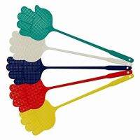 ☢✧ Pack of 5 Flyswatter Exquisite Handy Palm Kitchen Accessory Convenience Hand-shaped Swatter Colorful Flyswatters Home Supplies