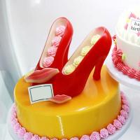 DIY 3D Shoes Chocolate Mold Plastic Mini High-heel Shoe Shape Candy Sugar Paste Mold Kitchen Baking Mold Cake Decorating Tools