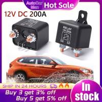 รีเลย์200a ชาร์จรถยนต์แบบแยกสำหรับงานหนัก12V Dc 4 Terimals 4ขาเปิดตามปกติสำหรับอุปกรณ์เสริมมารีนรถยนต์ยานยนต์เรือ